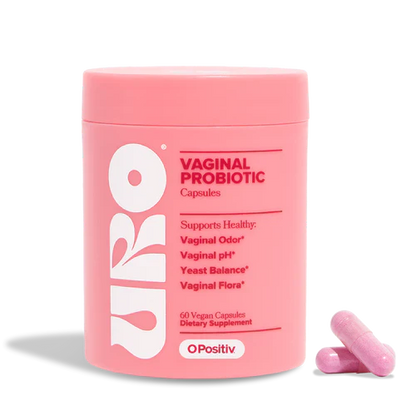 VaginaBalance™ Uro Vaginal Probiotic Capsula Rosa