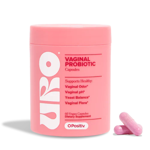 VaginaBalance™ Uro Vaginal Probiotic Capsula Rosa